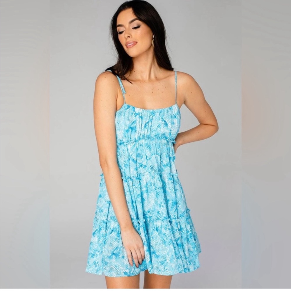 Buddy Love Riley Tiered mini dress